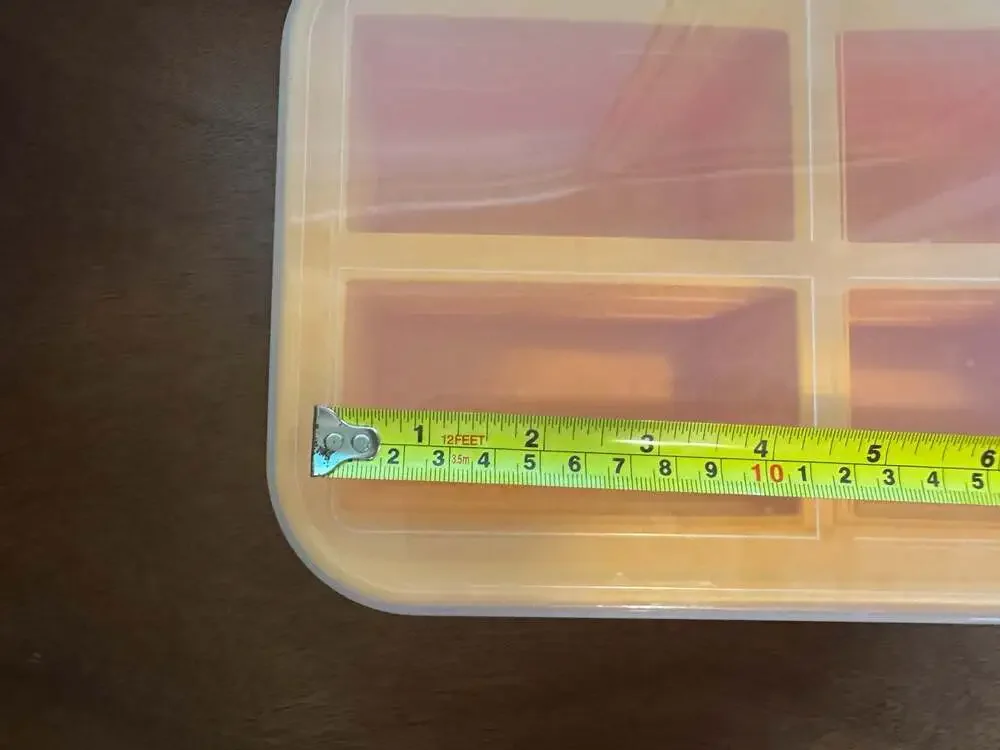 2 Pack Silicone Soup Freezer Containers with Lids 4 Compartment Food Storage Con